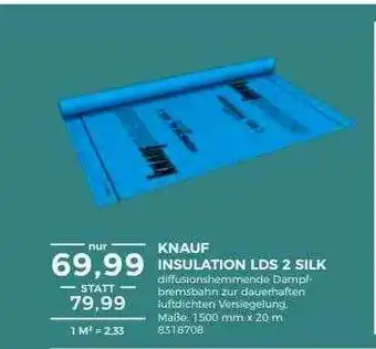 BBM Baumarkt Knauf Insulation Lds 2 Silk Angebot