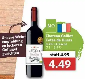 Combi Chateau Gaillot Cotes De Duras Angebot