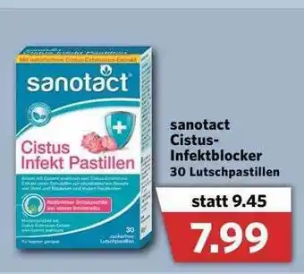 Combi Sanotact Cistus Infektblocker Angebot