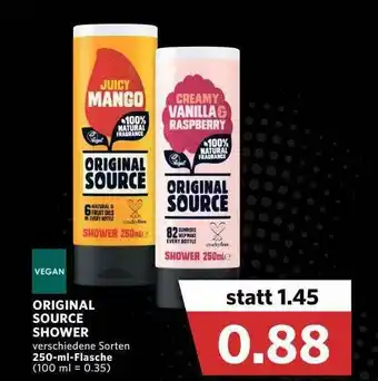 Combi Vegan Original Source Shower Angebot