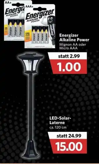 Combi Energizer, Led Solar Laterne Angebot