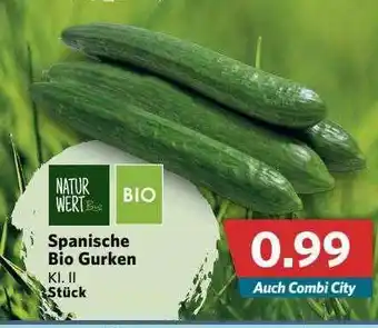 Combi Natur Wert Spanische Bio Gurken Angebot