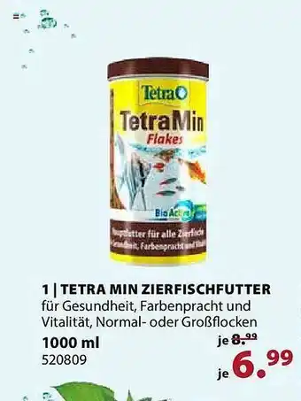 Dehner Tetra Min Zierfischfutter Angebot