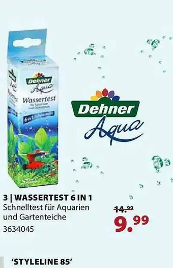 Dehner Dehner Wassertest 6 In 1 Angebot