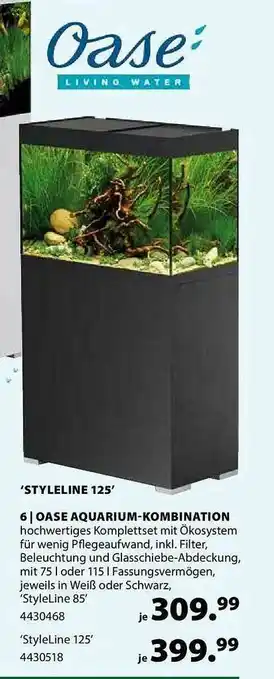 Dehner Oase Aquarium-kombination Angebot