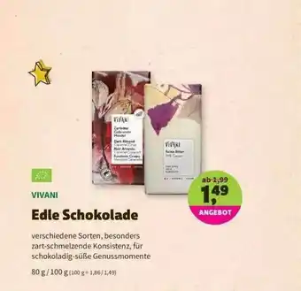 Denns BioMarkt Vivani Edle Schokolade Angebot