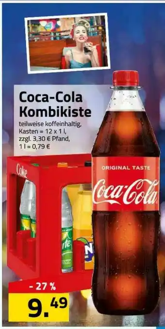 Logo Getränkemarkt Coca-cola Kombikiste Angebot