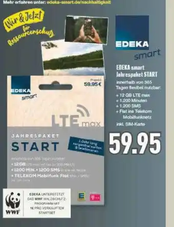 Marktkauf Edeka Smart Jahrespaket Start Angebot