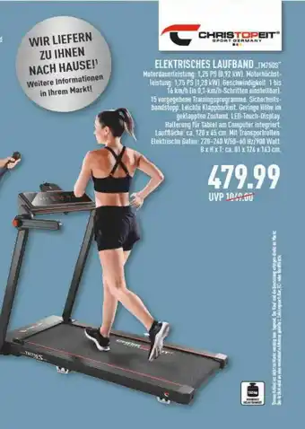 Marktkauf Elektrisches Laufband „im750s” Angebot