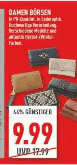 Marktkauf Damen Börsen Angebot