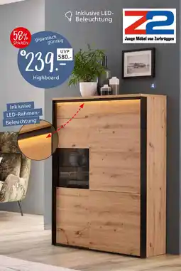 Zurbrüggen HOM'IN Highboard Angebot