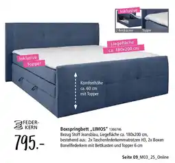 Zurbrüggen FEDER- KERN Boxspringbett,,LIMOS Angebot