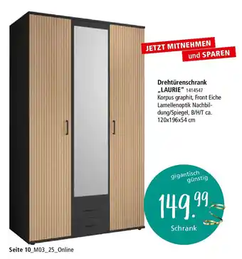 Zurbrüggen Z2 Drehtürenschrank ,,LAURIE Schrank Angebot