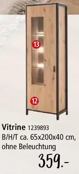 Zurbrüggen Z2 Vitrine Angebot