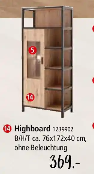 Zurbrüggen Z2 Highboard Angebot