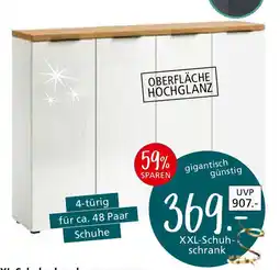 Zurbrüggen xora XXL-Schuhschrank Angebot