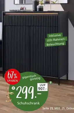 Zurbrüggen HOM'IN Schuhschrank Angebot