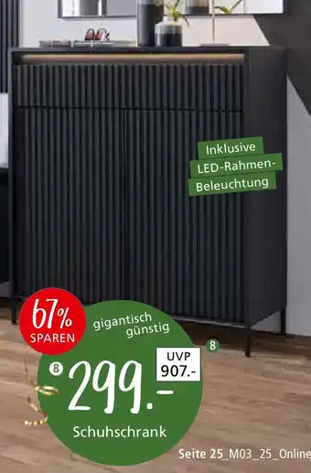 Zurbrüggen HOM'IN Schuhschrank Angebot