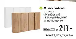 Zurbrüggen xora XXL-Schuhschrank Angebot