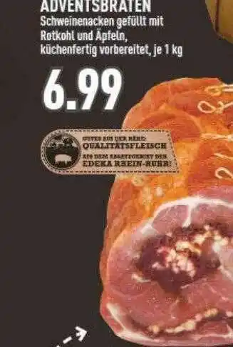 Marktkauf Adventsbraten Angebot