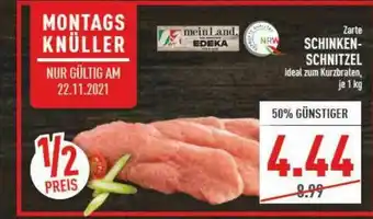 Marktkauf Zarte Schinken-schnitzel Angebot