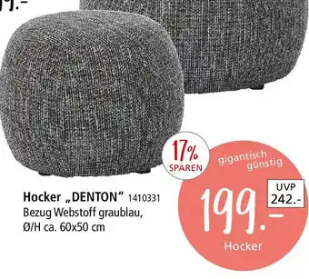 Zurbrüggen set one by Musterring Hocker DENTON Angebot