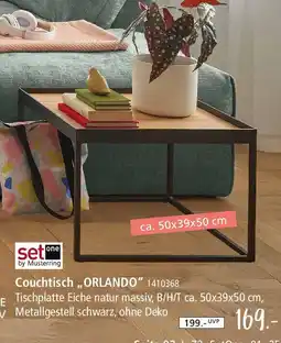 Zurbrüggen set one by Musterring Couchtisch,,ORLANDO Angebot