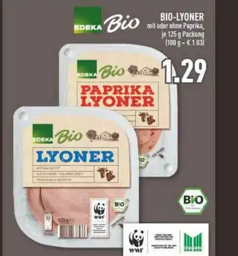 Marktkauf Edeka Bio Bio-lyoner Angebot