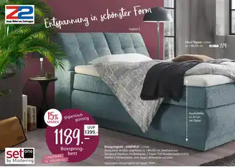 Zurbrüggen set one by Musterring Boxspring- bett Angebot