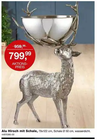 Möbel Schulenburg Alu Hirsch Mit Scale Angebot