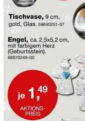 Möbel Schulenburg Tischvase Engel Angebot