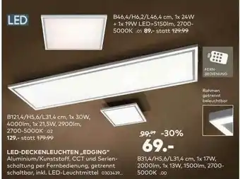 porta Led-deckenleuchten „edging” Angebot