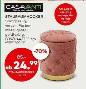 porta Stauraumhocker Casavanti Angebot