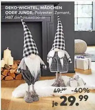 porta Deko-wichtel Mädchen Oder Junge Angebot