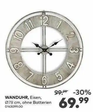 porta Wanduhr Angebot