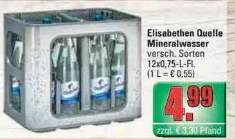 Profi Getränke Elisabethen Quelle Mineralwasser Angebot