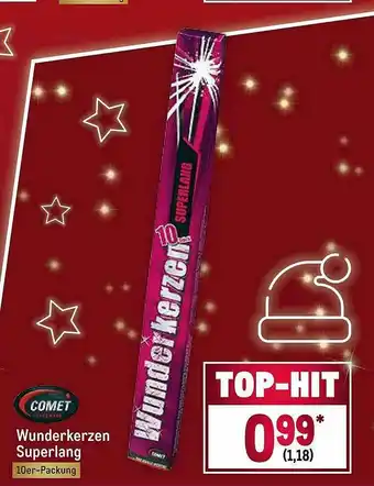 METRO Comet Wunderkerzen Superlang Angebot