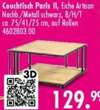 Möbel Boss Couchtisch Paris II Angebot