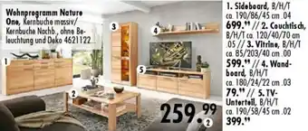 Möbel Boss Wohnprogramm Nature One Angebot