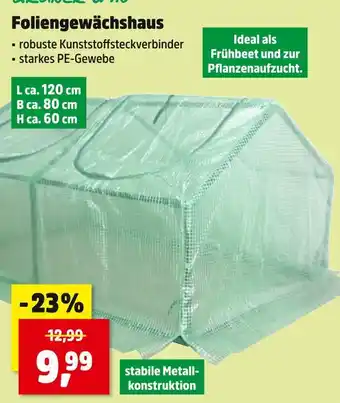 Thomas Philipps Grower's foliengewächshaus Angebot