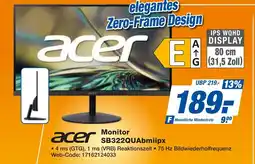 expert Techno Land acer Monitor SB322QUAbmiipx Angebot