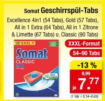 Zimmermann Somat geschirrspül-tabs Angebot