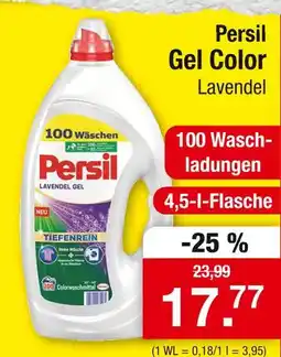 Zimmermann Persil gel color Angebot