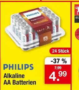 Zimmermann Philips alkaline aa batterien Angebot