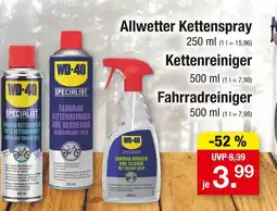 Zimmermann Wd-40 allwetter kettenspray, kettenreiniger oder fahrradreiniger Angebot