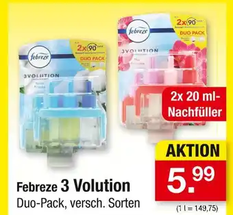 Zimmermann Febreze 3 volution Angebot