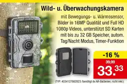 Zimmermann Wild- u. überwachungskamera Angebot