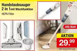 Zimmermann Handstaubsauger 2 in 1 mit wischfunktion Angebot