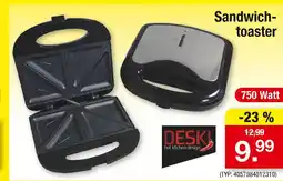 Zimmermann Deski sandwich-toaster Angebot