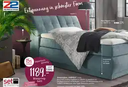 Zurbrüggen Z2 boxspringbett fairfield Angebot